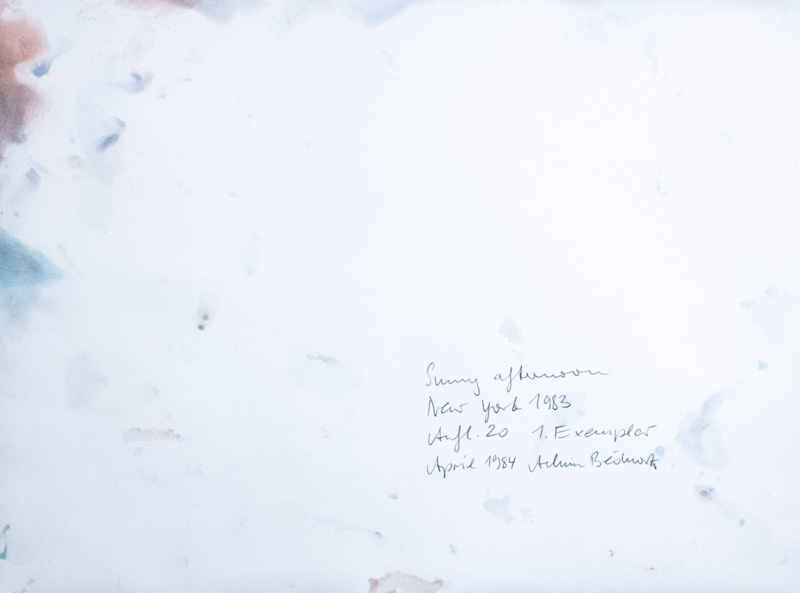 ©Achim Bednorz/VG_Bild-Kunst, Bonn, 2019 weiteres Bild: Sunny Afternoon New York 1983