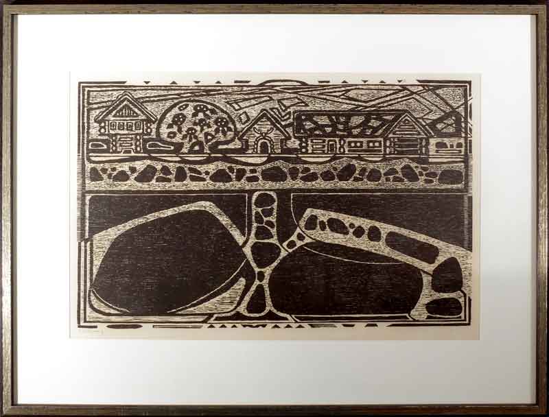 weiteres Bild: o.T., (Gärten / Häuser)