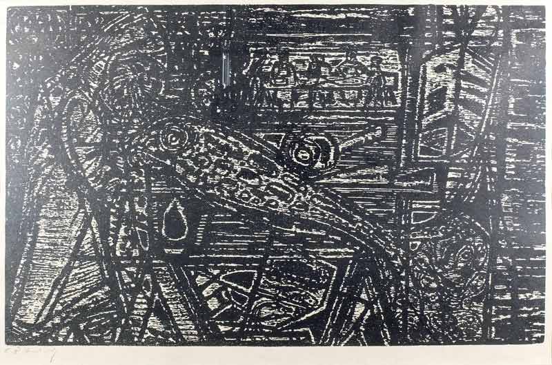 weiteres Bild: o.T., (Fischmarkt mit Bistro)