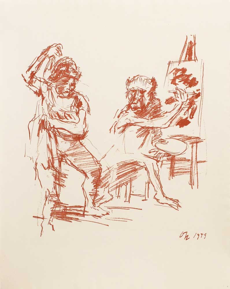 Arbeit von Oskar Kokoschka