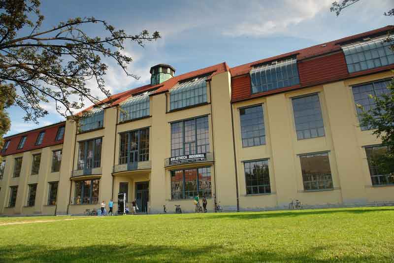 Bauhaus weimar fassade