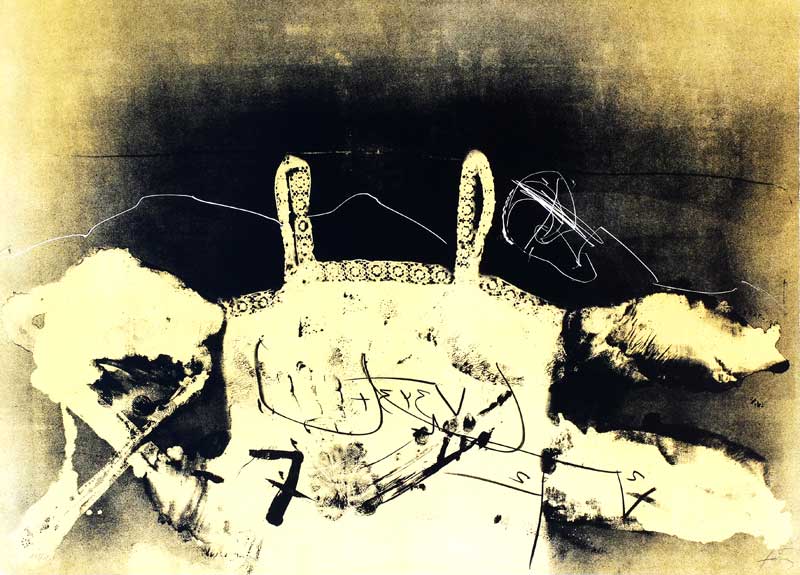 Arbeit von Antoni Tàpies